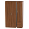 Avondale 3 Door 2 Small Drawers Wardrobe
