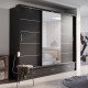 Arizona White 250cm Sliding Wardrobe