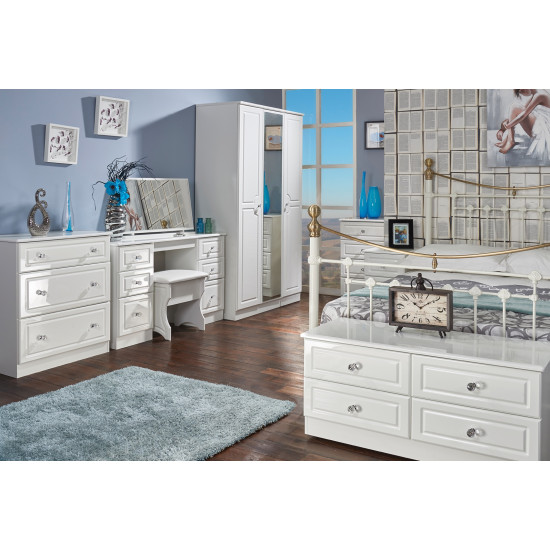 Aberdeen Tall 2 Drawer Wardrobe