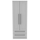 Kingston Tall 2 Drawer Wardrobe 
