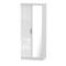 Canterbury 2 Door Mirrored Wardrobe