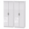 Canterbury 4 Door Wardrobe