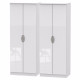 Canterbury 4 Door Wardrobe