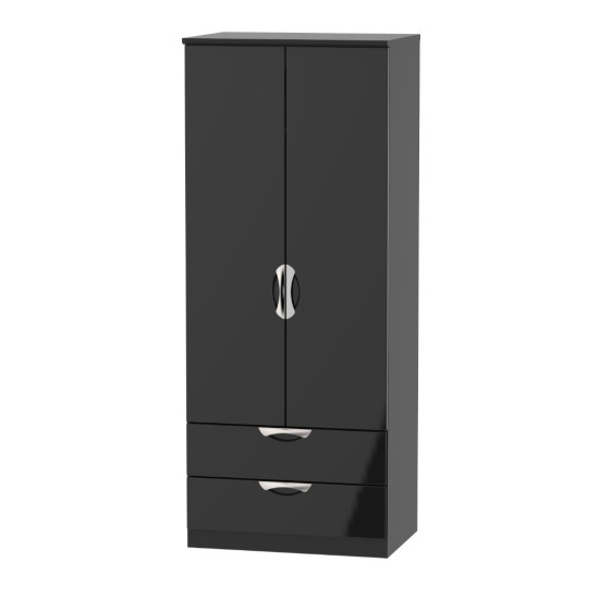 Canterbury 2 Drawer Wardrobe