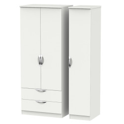 Canterbury 3 Door 2 Drawer Wardrobe