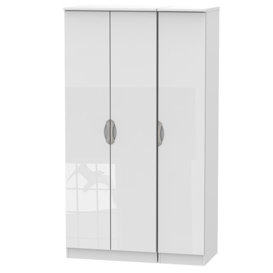 Canterbury Tall 3 Door Wardrobe