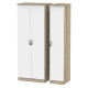 Canterbury Tall 3 Door Wardrobe