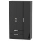 Canterbury Tall 3 Door 2 Drawer Wardrobe