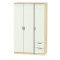 Canterbury 3 Door 2 Small Drawer Wardrobe