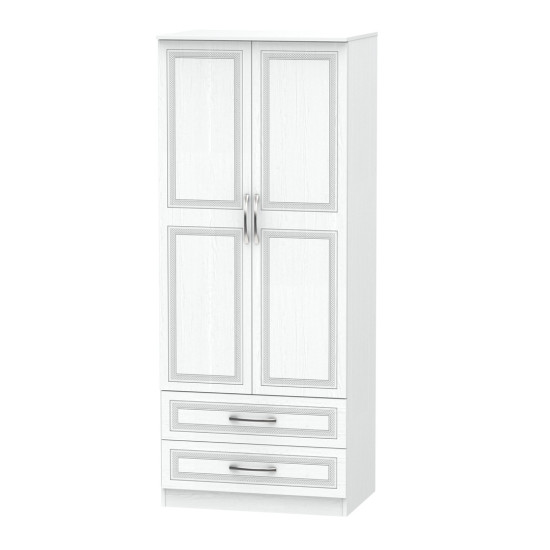 Lulworth 2 Drawer Wardrobe
