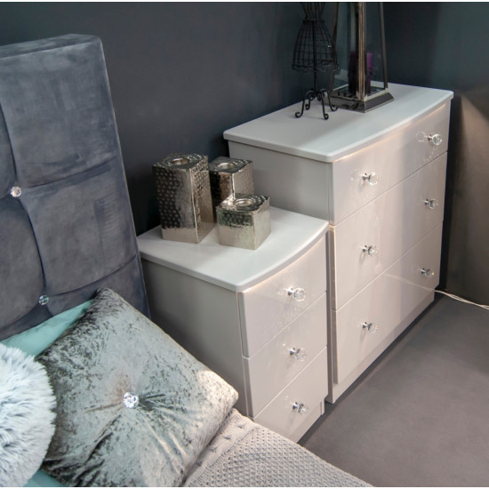 Lotus 6 Drawer Midi Chest