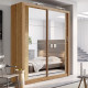 Daytona White 180cm Sliding Wardrobe