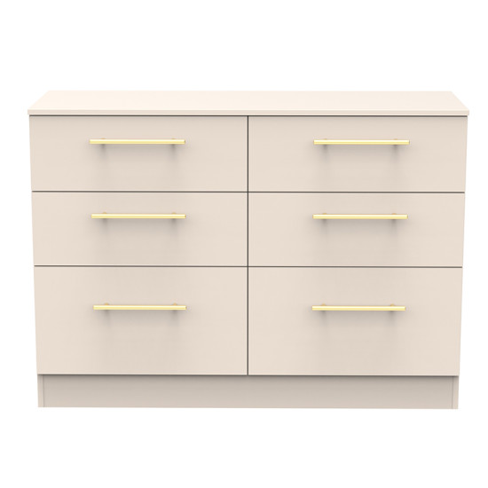 Howard 6 Drawer Midi Chest