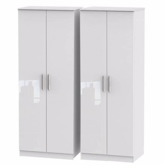 Michigan 4 Door Wardrobe