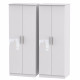 Michigan 4 Door Wardrobe