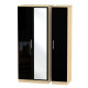 Michigan 3 Door Mirror Wardrobe