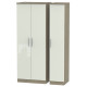 Michigan Tall 3 Door Wardrobe