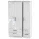Michigan Tall 3 Door 4 Drawer Wardrobe