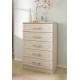 Dover 4 Door 2 Drawer Mirrored Wardrobe