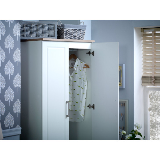 Dover 2 Drawer Wardrobe