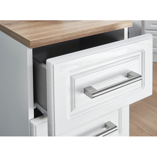 Dover 4 Door 2 Drawer Mirrored Wardrobe