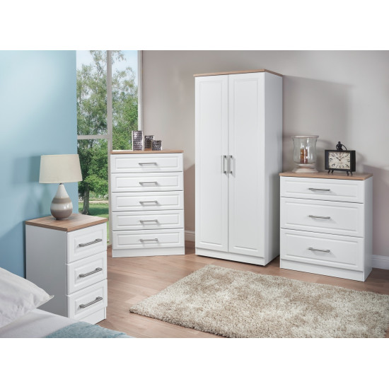 Dover 2 Drawer Wardrobe