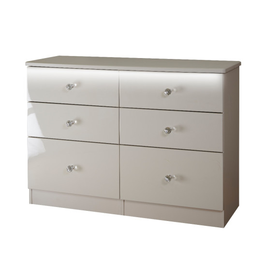 Lotus 6 Drawer Midi Chest