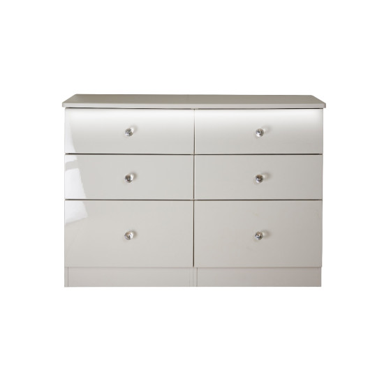 Lotus 6 Drawer Midi Chest