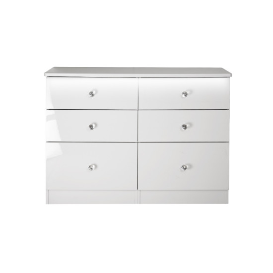 Lotus 6 Drawer Midi Chest