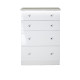 Lotus 4 Drawer Deep Chest