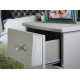 Lotus 3 Drawer Bedside