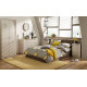 Lotus 3 Drawer Bedside