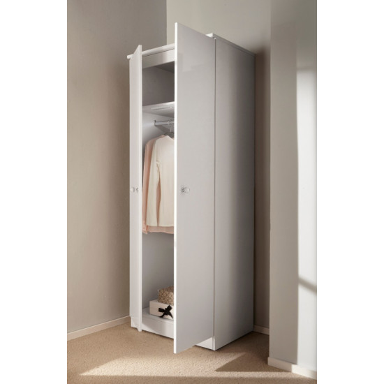 Lotus 2 Door Wardrobe