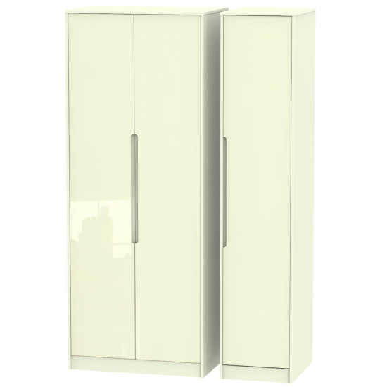 Munich Tall 3 Door Wardrobe