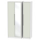 Munich Tall 3 Door Mirror Wardrobe