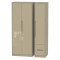 Munich Tall 3 Door 2 Small Drawer Wardrobe