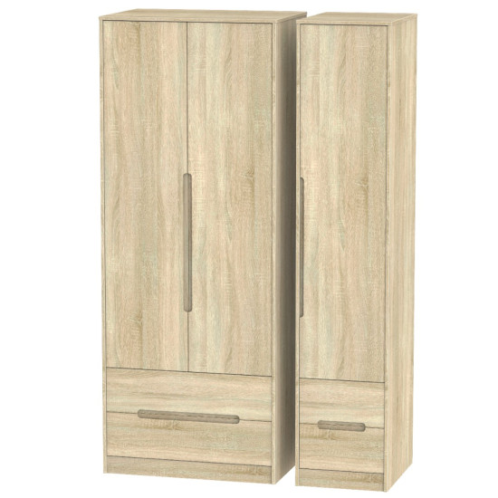 Munich Tall 3 Door 4 Drawer Wardrobe