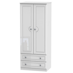 Snowdon 2 Drawer Wardrobe