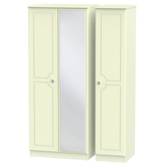 Snowdon 3 Door Mirrored Wardrobe