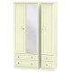 Snowdon Tall 3 Door 4 Drawer Mirror Wardrobe