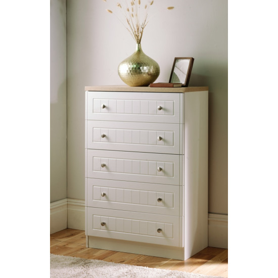 Venice Standard 3 Door 2 Drawer Mirrored Wardrobe