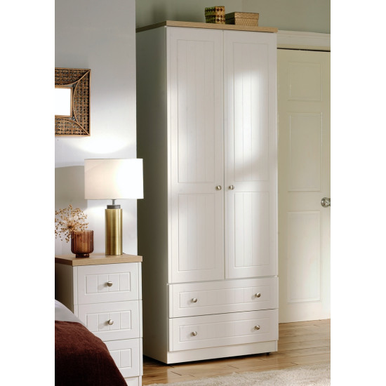 Venice Standard 3 Door 2 Drawer Mirrored Wardrobe