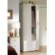 Venice Standard 3 Door 2 Drawer Mirrored Wardrobe