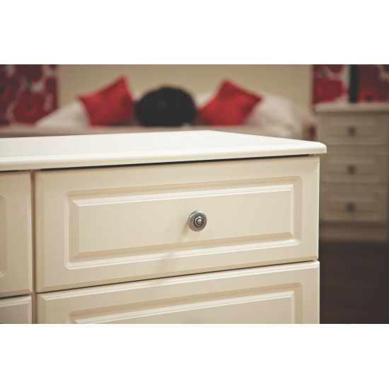 Snowdon 3 Door 2 Drawer Mirrored Wardrobe