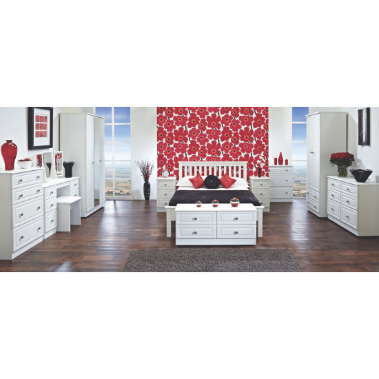 Snowdon 3 Door 2 Drawer Mirrored Wardrobe