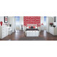 Snowdon 3 Door 2 Drawer Mirrored Wardrobe