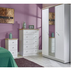 Palermo Standard 4 Door 4 Drawer Wardrobe