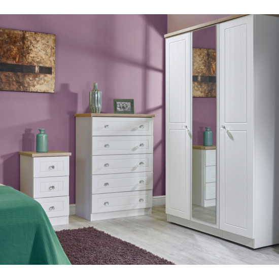 Palermo Tall 4 Door Wardrobe