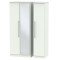 Harlech 3 Door Mirrored Wardrobe