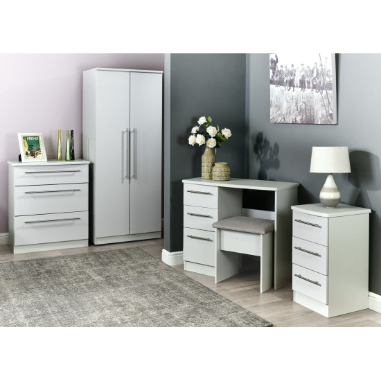 Harlech 3 Door 4 Drawer Wardrobe